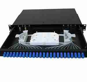 Fiber Tray 24 port with LC Adapter-Duplex