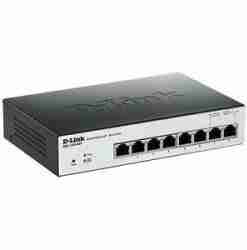8-Port Gigabit PoE Smart Managed Switch DGS-1100-08P