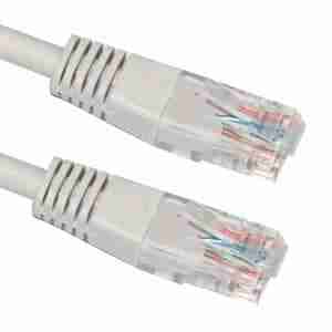 Siemon CORD CAT6 UTP 10M WHITE JKT CLEAR BOOT LS0H MC6-10M-02B