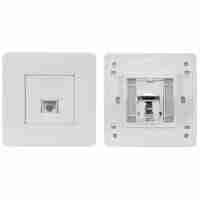 Siemon Cat 6 Complete Single Face Plates