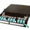 Siemon Fiber Connect Panel Fixed Tray Black 1RMS FCP3-Rack