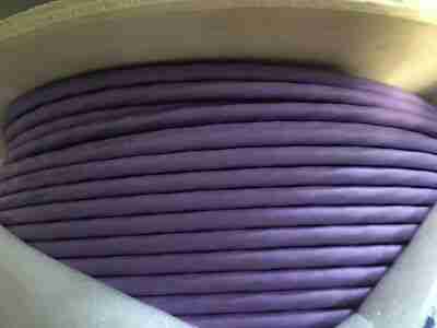 Cable Reel S/FTP TERA E10, Cat7A, LS0H, violet jacket, 1000 ft
