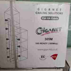 Giganet Category 6A Solid U/UTP PVC Cable - 305m drum  GN-C6A-U/UTP-PVC Indoor
