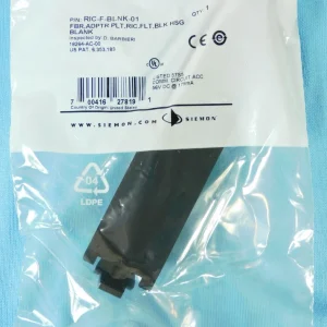 Alternative view of Siemon RIC-F-BLNK-01 Fiber Adapter Plate Blank