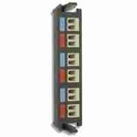 Siemon RIC-F-SC6-01 6-Fiber SC Flat Pack Fiber Optic Adapter Plate