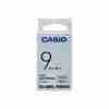 CASIO XR-9WE1 EZ-Label Printer Tape Cartridge 9mm White