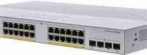 Cisco Business CBS250-24P-4G-UK Smart 24-Port Gigabit PoE Switch