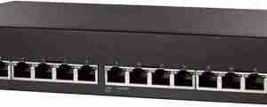 Cisco SG110-16 Unmanaged Switch