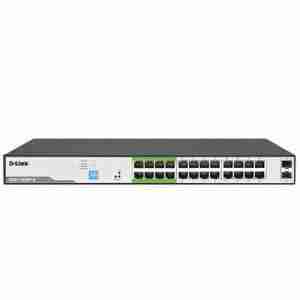 D-Link DGS-F1026P 24-Port Gigabit PoE Unmanaged Switch