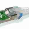 Siemon CAT6A Shielded Modular Cord 1m White (ZM6A-S01M-02)