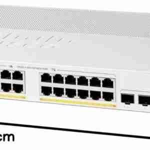 Alternative view of Cisco Catalyst 1300 24-Port PoE Switch 4x10G SFP+
