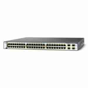 Cisco WS-C3750-48PS-S Catalyst 3750 48-Port POE Switch