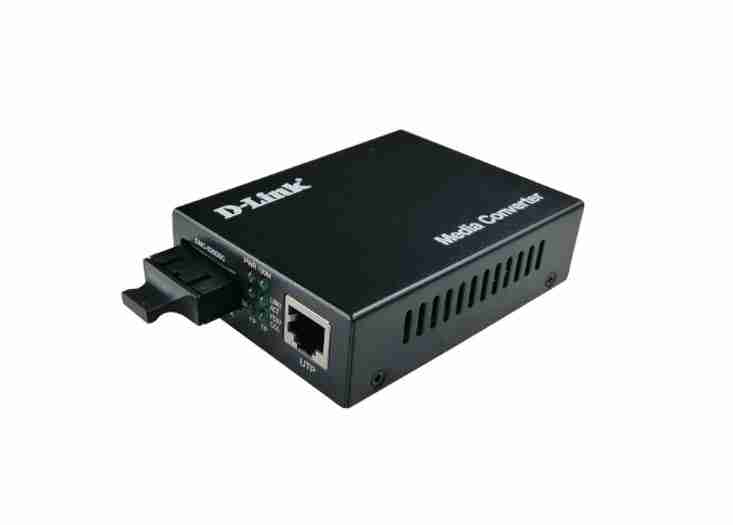 D-link DMC-540SSC- 100Base-TX to 100Base-FX Single-mode Fiber (SC) Media Converter